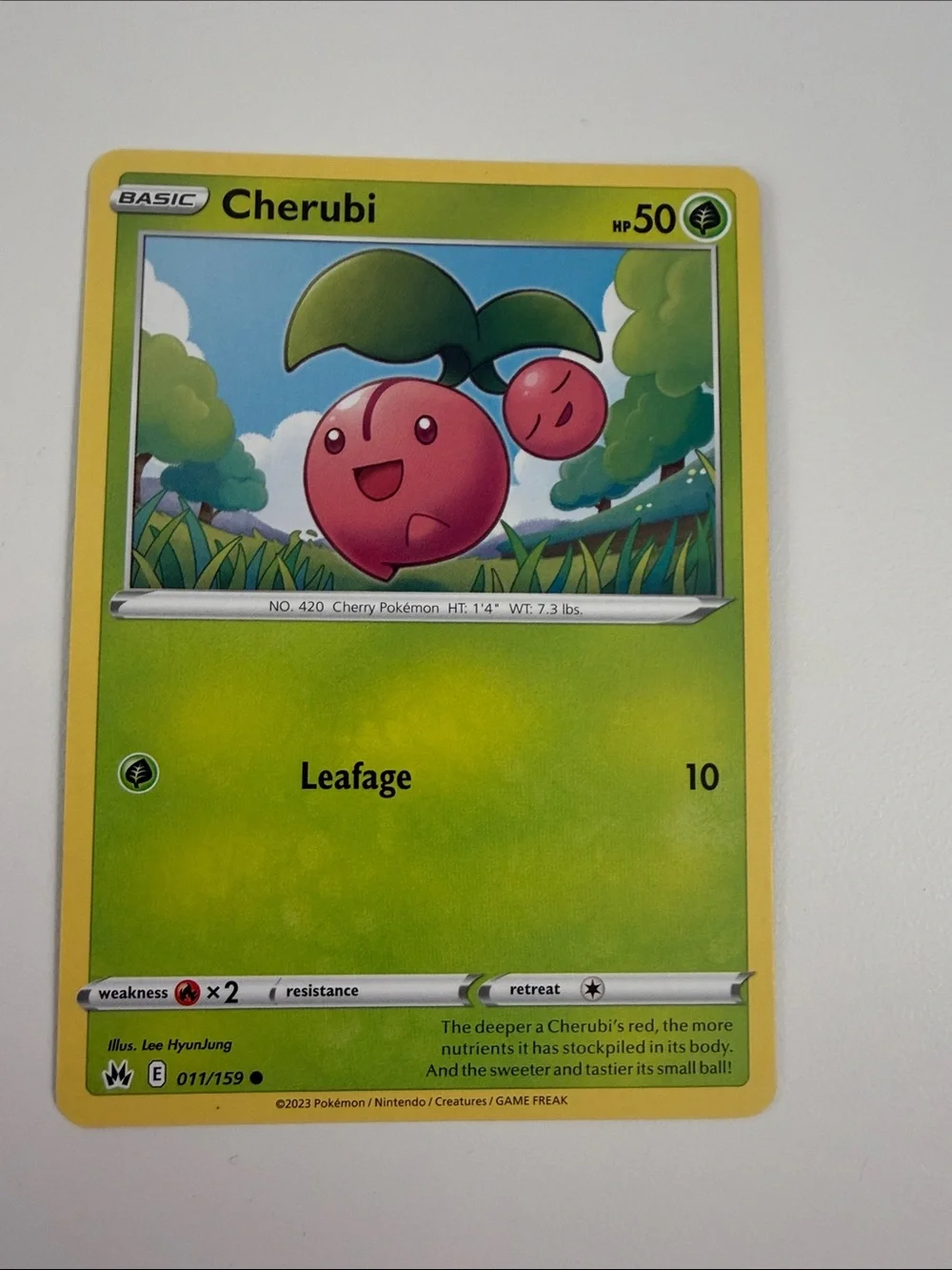 💖 Cute Pokémon Card Lot | Fidough Dachsbun Emolga Tandemaus Cherubi ✨5/$25✨